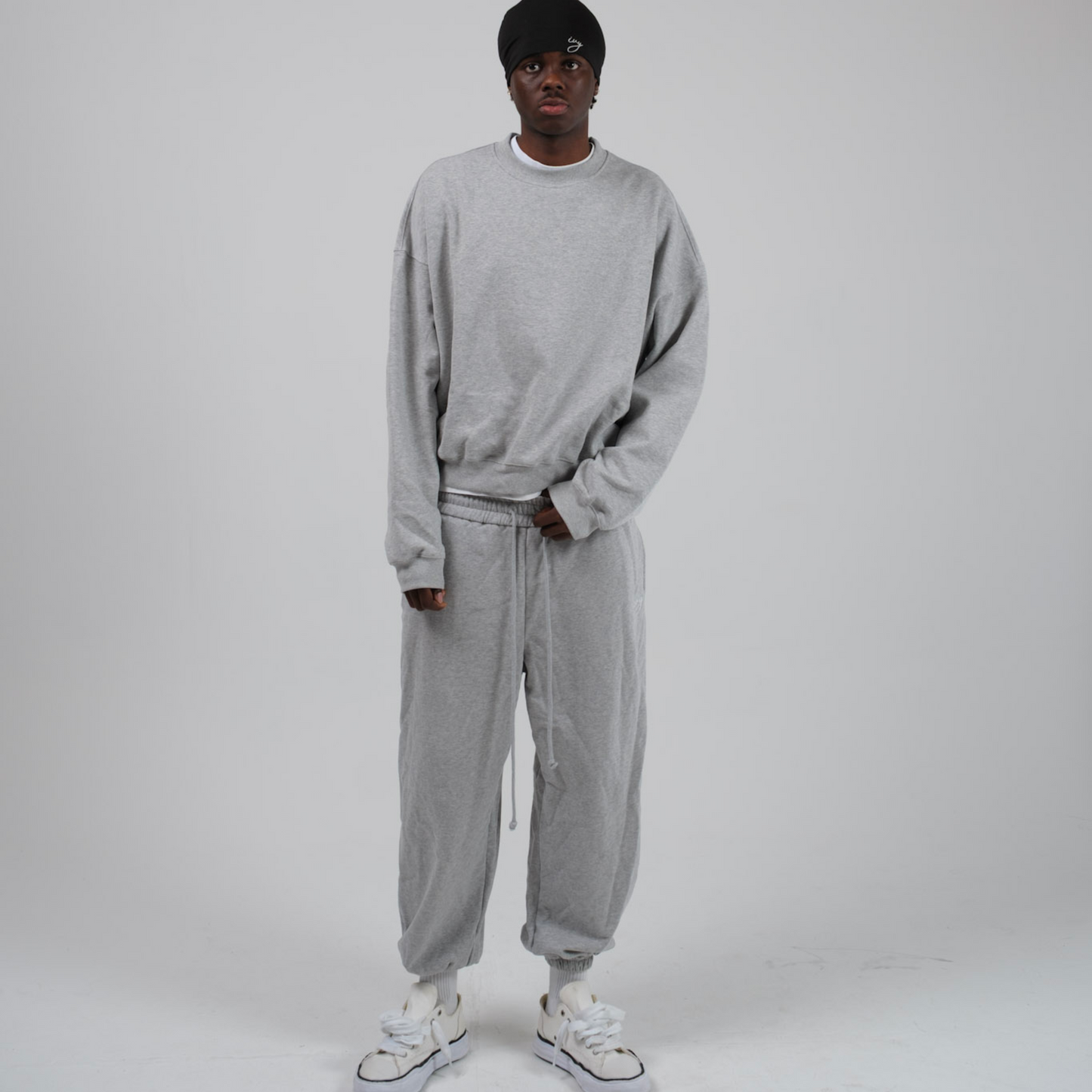 Ivy Cuffed Sweats - Grey
