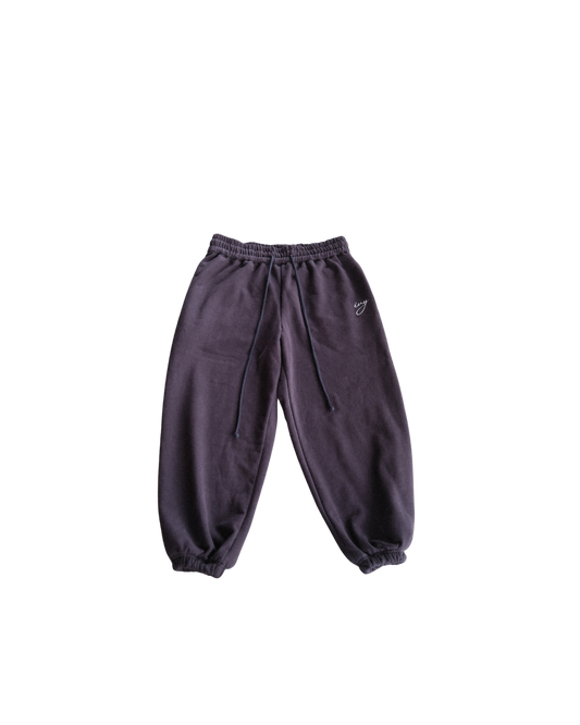 Ivy Cuffed Sweats - Navy