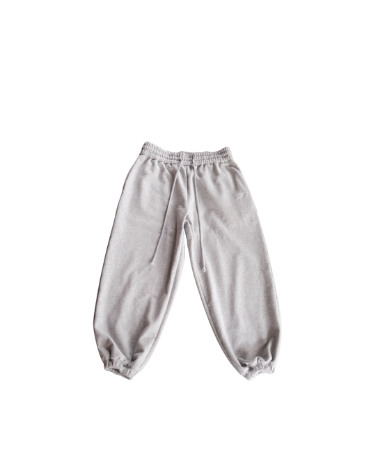 Ivy Cuffed Sweats - Grey